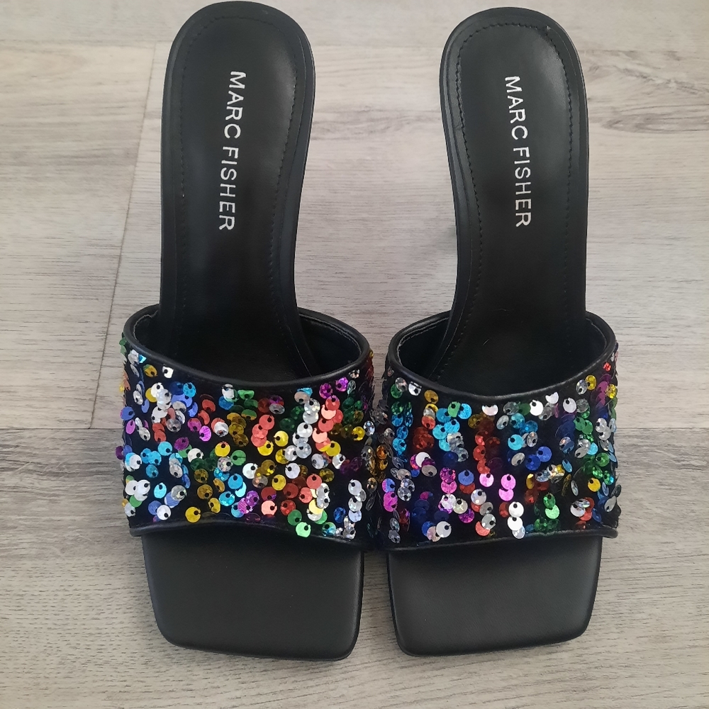 Marc Fisher Sequin Heels